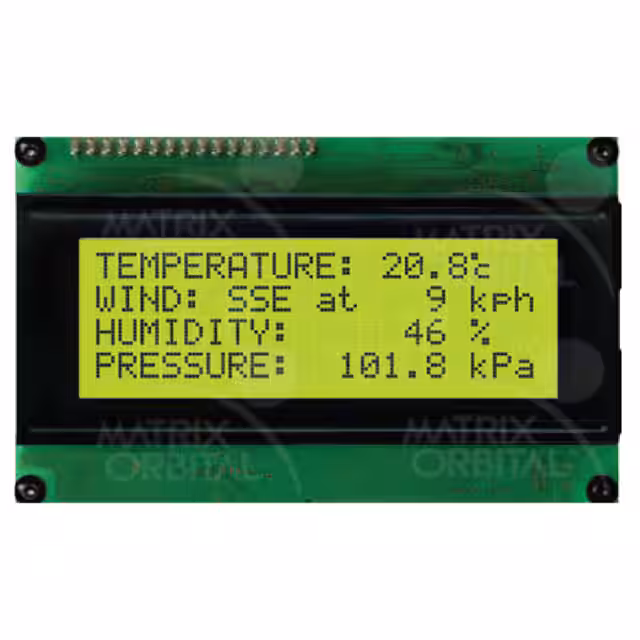 LK204-25-422-E Matrix Orbital  Modules d'affichage - LCD OLED Caractères et Numériques